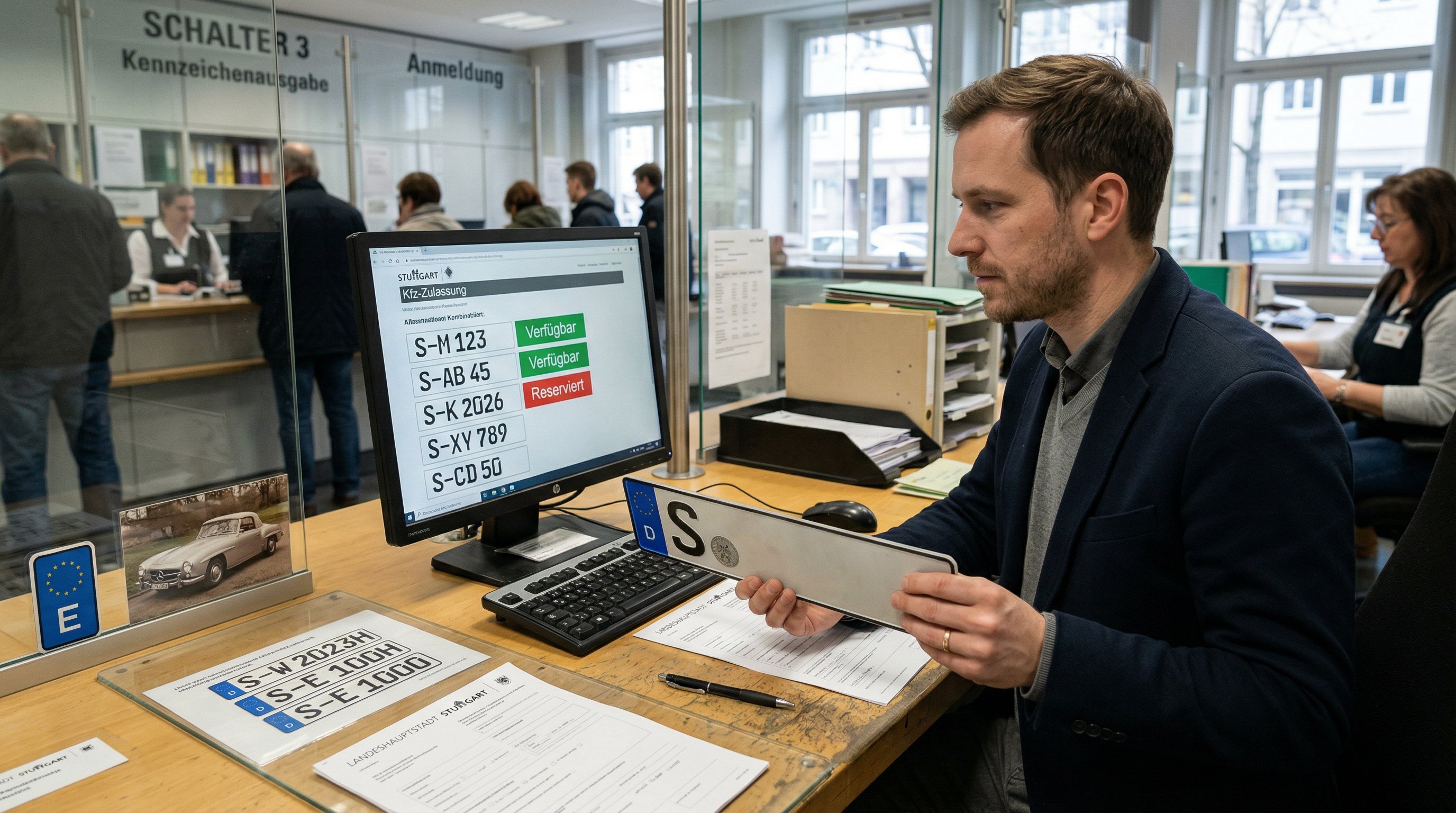 Wunschkennzeichen Stuttgart